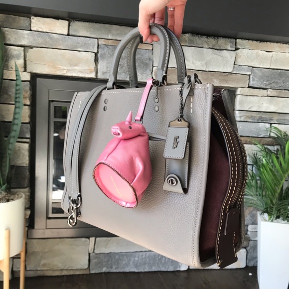 Coach Handbags - Coach 1941 Rogue 31 Leather Satchel Purse, 23755, Suede Color Block